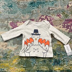 Carters Thanksgiving Shirt NWT